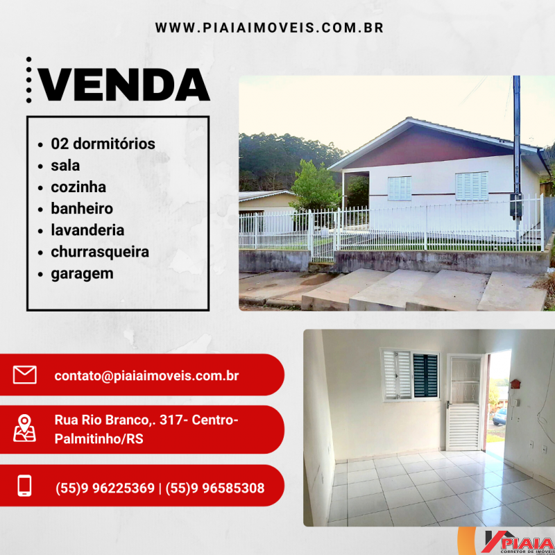 Casa 02 quartos/Bairro Santo Inácio 