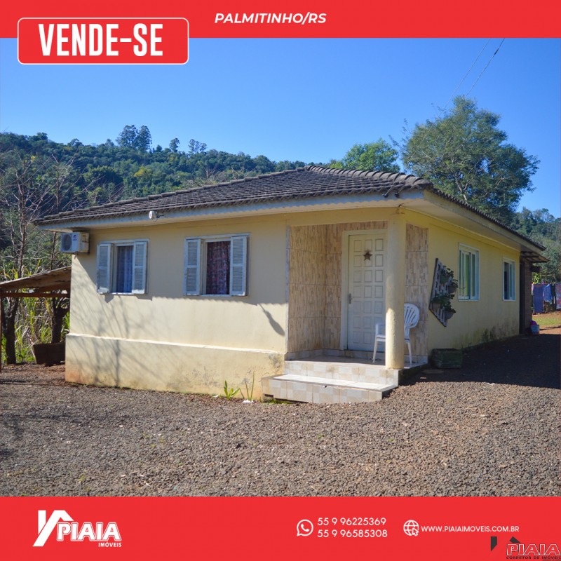 Chácara com casa em alvenaria